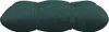 A dark green cushion is shown from a side angle against a white background. Náhľad obrázku produktu