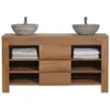 Teako Design Badmöbel Set Pajala Teakholz mit 3 Produktbild-Vorschau 9