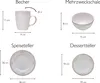 CreaTable, 23601, Romantic Vintage Creme, Kombiservice Produktbild-Vorschau 8