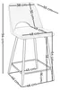 NEW HOME Hocker ORO Esszimmerhocker gepolsterter Barhocker Produktbild-Vorschau 7