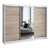 Schwebetürenschrank 200 cm, 3-türig, mit Spiegel & 4 Produktbild-Vorschau 2