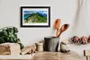 Bild 30x20 MDF-Rahmen Wandkunst Wiese Berg Natur Landschaft Produktbild-Vorschau 2