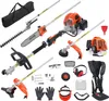 VEVOR 26CC 5-in-1 Multifunktions-Heckentrimmer, Produktbild-Vorschau 1