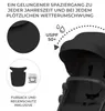 Poussette Kinderkraft Combi 3-en-1 Classic Black avec siège Voir les images du produit 8