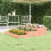 vidaXL Kvetináč 107x107x27 cm Douglaska masívna Náhľad obrázku produktu 2