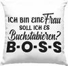 Trendation - Frauen Deko-Kissen mit Füllung 40x40 Geschenk Produktbild-Vorschau 1