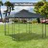 Ersatzdach für Pavillon 3x3m wasserabweisend Pavillondach Produktbild-Vorschau 2
