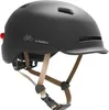 A black LIVALL C20 bicycle helmet with tan straps is shown against a white background. Anteprima dell’immagine prodotto