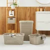 Rotho 3er-Set Wäschekorb 40L Country - Wäschesammler groß - Produktbild-Vorschau 4