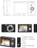 INF Digitálny fotoaparát 4K 48MP 16x zoom 2,8-palcový Náhľad obrázku produktu 4