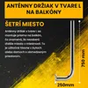 Extralink Balkónový držiak pre satelitnú anténu 250 × 750 Náhľad obrázku produktu 7