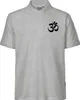 Huuraa Herren Polo Shirt Om Symbol M Sport Grey Bio Produktbild-Vorschau 1