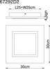 Globo Lighting|Deckenleuchte Metall schwarz matt, LED Produktbild-Vorschau 7