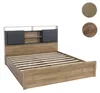 Letto king size HWC-P43, letto matrimoniale con rete a Anteprima dell’immagine prodotto 8