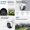 Collage of product images and feature callouts for a security camera. Náhled obrázku produktu