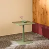sweeek - Bistro-Gartentisch quadratisch aus Stahl für 2 Produktbild-Vorschau 3