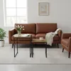 Relaxdays Beistelltisch 2er Set, stapelbar, Industrie Produktbild-Vorschau 3