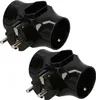 KOTARBAU® 2er Set 3-Fach Mehrfachsteckdose Zwei Produktbild-Vorschau 1