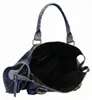 Elara Damen-Schultertasche aus echtem Wildleder Blau  Italy Produktbild-Vorschau 6