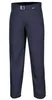 A pair of navy blue work pants is shown against a white background. Produktbild-Vorschau