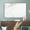 MuchoWow® - Leinwandbilder - Marmor - Gold - Weiß - Luxus, Produktbild-Vorschau 4