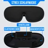 Strex Luxus Schlafmaske - 3D Ergonomisch - 100% Produktbild-Vorschau 2