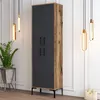 Skye Decor, Berlin A - ořech, antracit, skříňky na boty, Náhled obrázku produktu 1