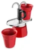 Bialetti Espressokocher Set Mini Express rot + 2 Produktbild-Vorschau 3