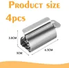 Tubenquetscher, Edelstahl Tubenausdrücker 4er Set, Produktbild-Vorschau 4