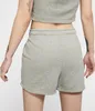 Nike W Nsw Essntl Flc Hr Short Ft Dk Grey Heather/White M Produktbild-Vorschau 5