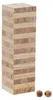 Relaxdays Wackelturm, 51 Holzklötze mit Zahlen, Würfel, HBT Produktbild-Vorschau 1