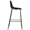 5-tlg. Bar-Set Stoff Schwarz , Esszimmer Design 2024 Produktbild-Vorschau 5