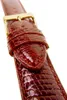 Echt Eidechse Ersatzband Uhrenarmband Eidechsenleder Braun Produktbild-Vorschau 2