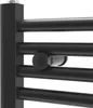 Granitan | Badheizkörper Breno - 40x80 cm - Schwarz - Produktbild-Vorschau 10