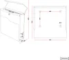 Wiltec Designer Briefkasten V19 weiß 370 x 102 x 370 mm, Produktbild-Vorschau 7