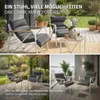 Set di mobili da giardino ML-Design, 3 pezzi, Anteprima dell’immagine prodotto 6