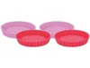 Lot de 4 moules mini-tartelettes en silicone lavables au Voir les images du produit 9