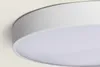 Close-up of a white LED ceiling light. Produktbild-Vorschau