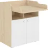 Commode à Langer Shefa Kids 700 Basic Nature-Blanc Voir les images du produit 2