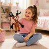 Wiztex, 99 notti nel bosco: peluche, cervo del bosco, 36 Anteprima dell’immagine prodotto 7