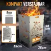 Dizajnový kôš na oheň s motívom sekáča TiKo - Born to be Náhľad obrázku produktu 6