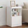 vidaXL Kredens z oświetleniem LED biały 41x37x67 cm Podgląd zdjęcia produktu 1