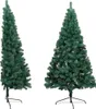 Two artificial Christmas trees are shown side-by-side against a white background. Náhľad obrázku produktu