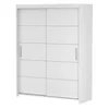 A white sliding door wardrobe is shown against a white background. Náhľad obrázku produktu