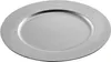 Dekoteller "Glitter", silber, ca. 33cmD Produktbild-Vorschau 1