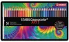 STABILO Aquarell-Buntstift aquacolor, 36er Metall-Etui Productafbeelding-voorbeeld 2