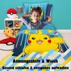 Pokemon Bettwäsche für Kinder mit Pikachu 135x200 80x80 cm Produktbild-Vorschau 2