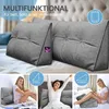 ELONEO Rückenkissen 100 cm breit, Keilkissen für Bett und Produktbild-Vorschau 6