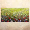 Coloray Glasbild 140x70  Wandbild Glasbilder Rote Mohn Produktbild-Vorschau 2
