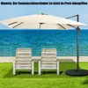 COSTWAY Sonnenschirm Ø300cm Ampelschirm, Terrassenschirm Produktbild-Vorschau 7